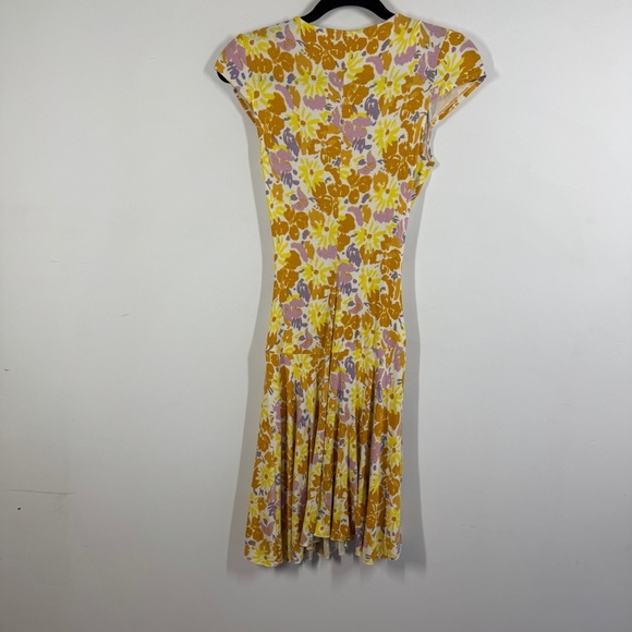 Free People Floral Print Key to Your Heart Size XS Boho Spring Romantic Dress - Picture 9 of 13